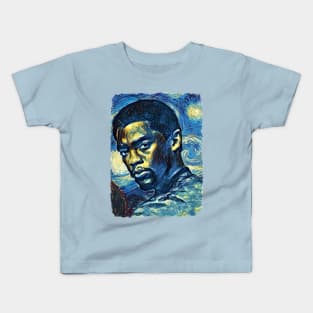 Black Panther Van Gogh Style Kids T-Shirt